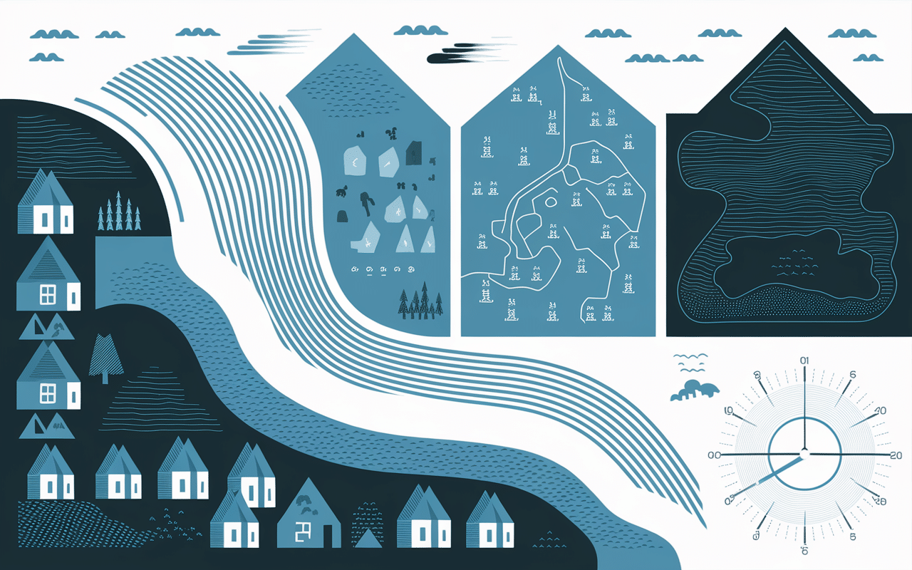 simulation rupture barrage cap de long inondation