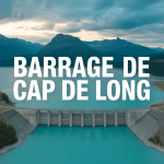vue du barrage cap de long rupture paysage montagne