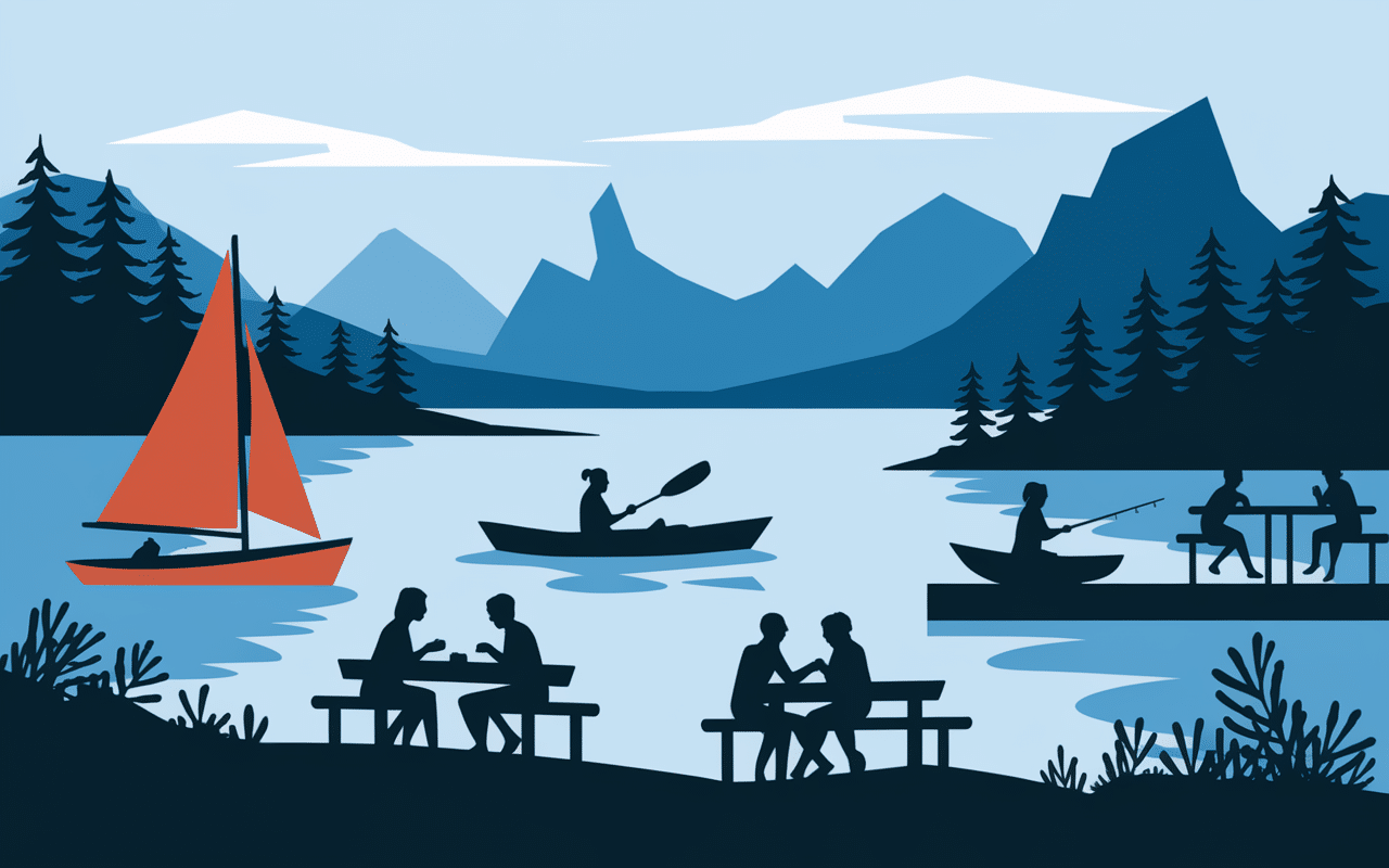 barrage de grangent activités lac loisirs