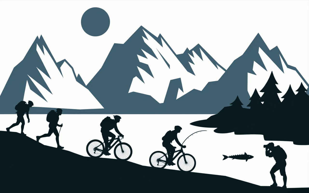 Randonnée, vélo et loisirs autour du barrage de Roselend