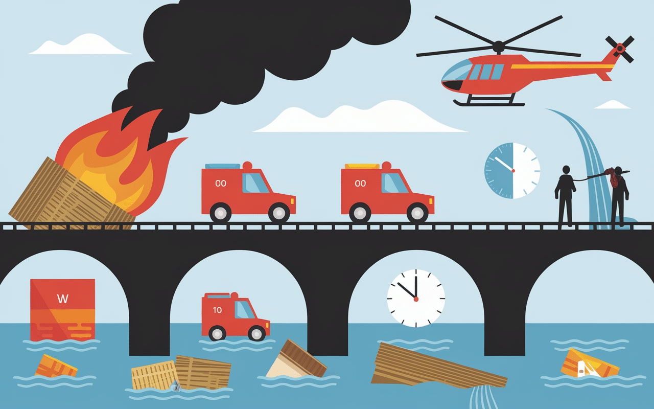 Chronologie incendie viaduc de Millau évolution et secours