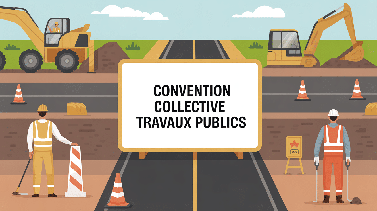 illustration chantier convention collective travaux publics