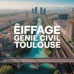 eiffage genie civil toulouse metropole vue aerienne chantiers