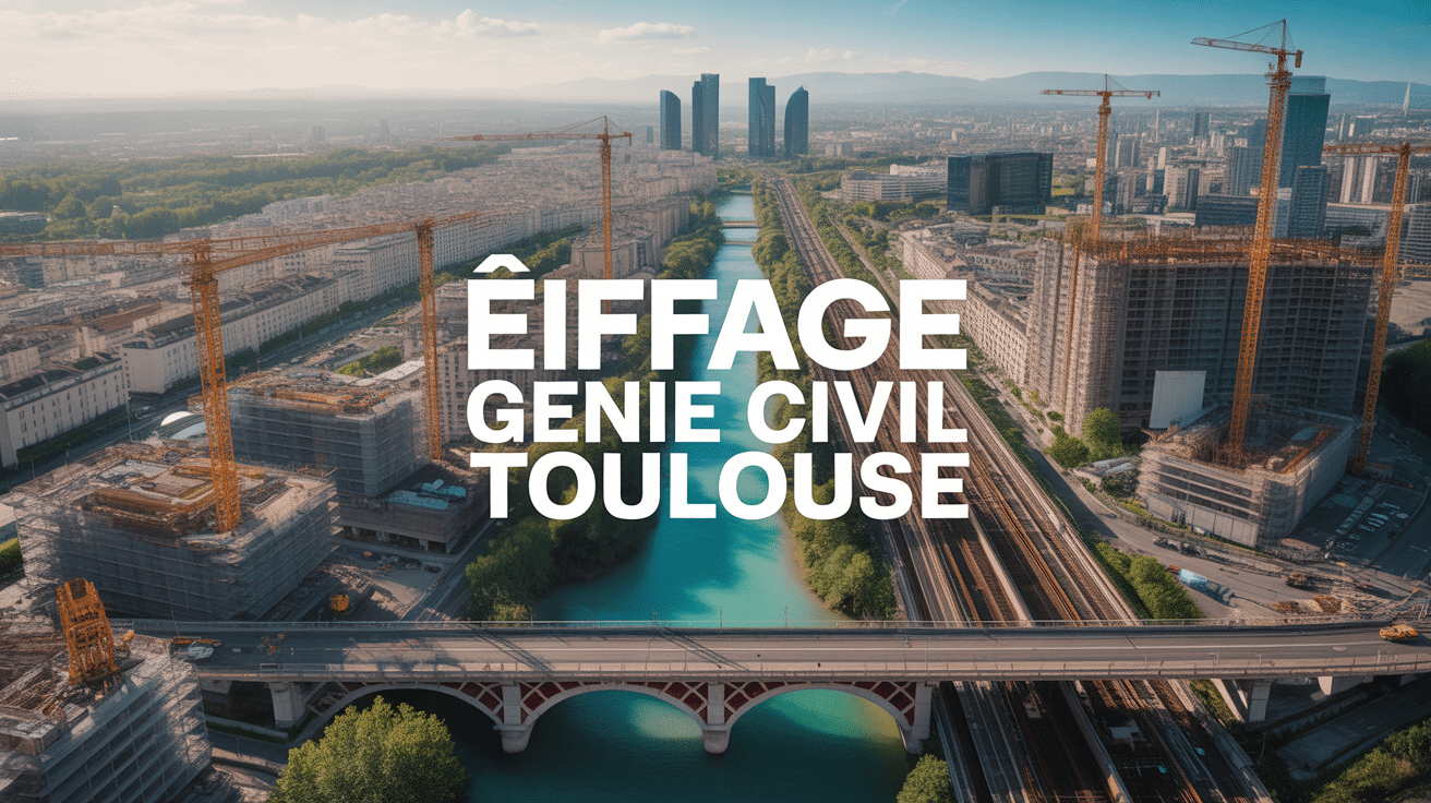 eiffage genie civil toulouse metropole vue aerienne chantiers