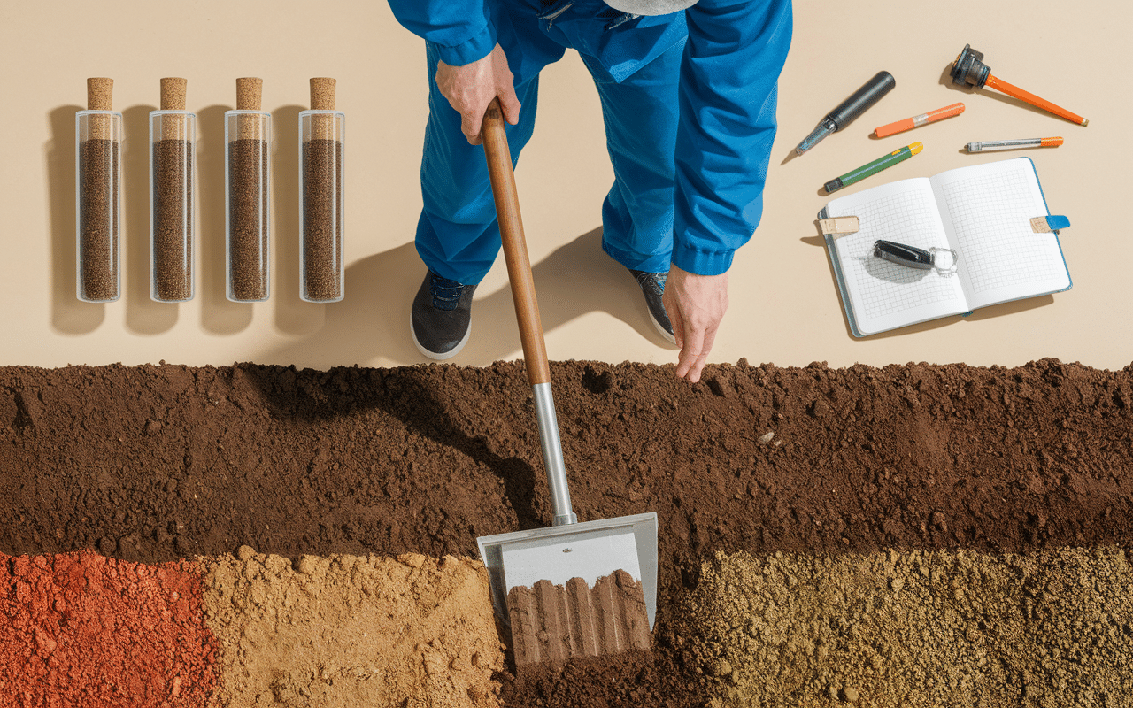 etude de sol assainissement analyse technicien sol