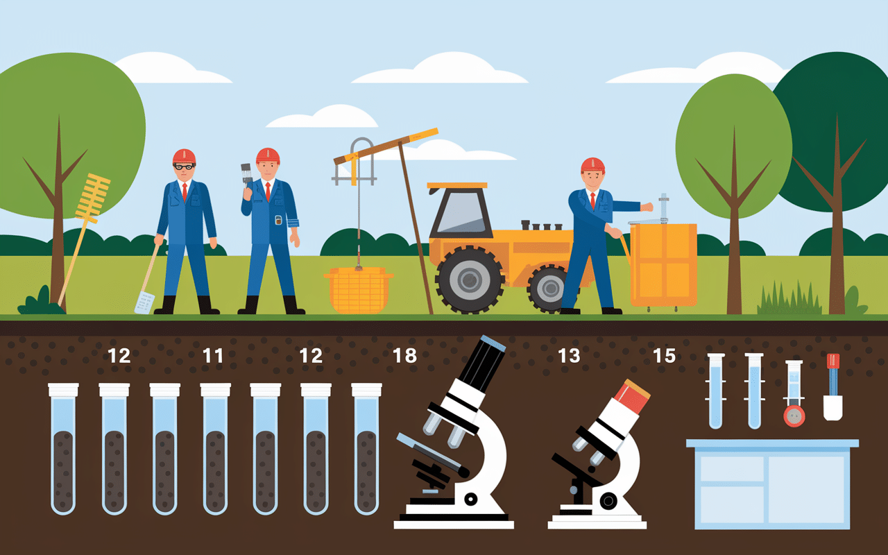etude geotechnique des sols deroulement sondage et analyse