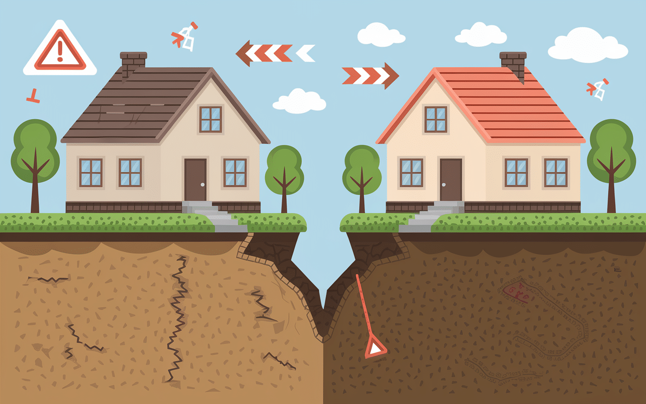 etude geotechnique des sols pour eviter fissures risques maison