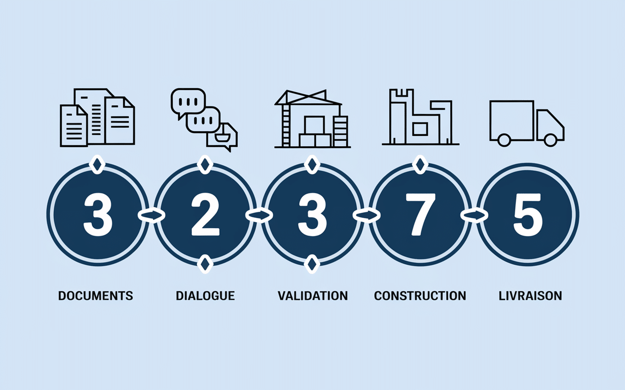 Diagramme processus marché de conception réalisation