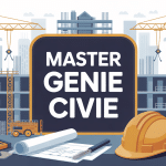Illustration master génie civil chantier grue