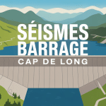 seisme barrage cap de long image drone