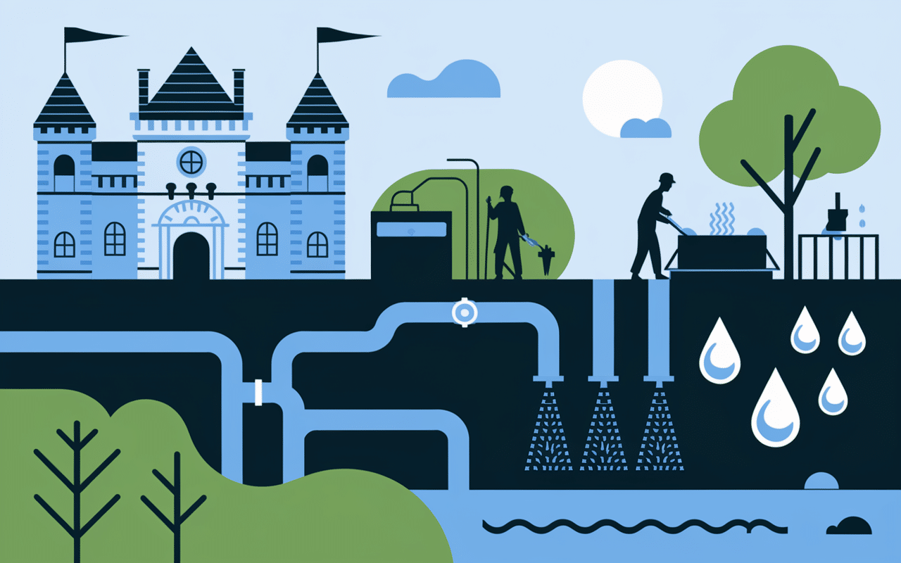 cycle de l'eau service des eaux albi infographie