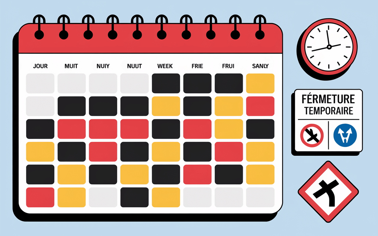 travaux pont d aquitaine calendrier fermeture dates