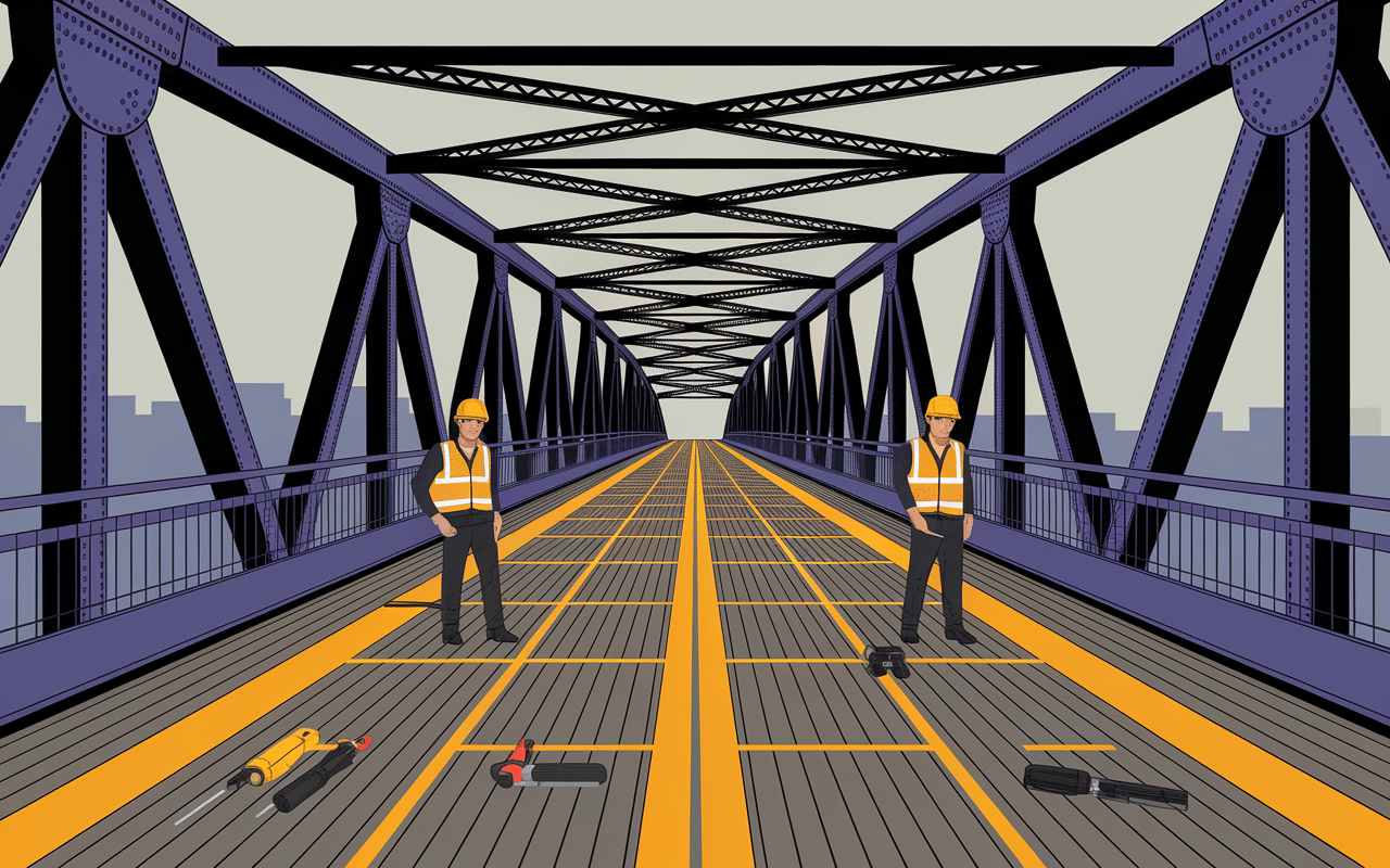 travaux pont d aquitaine entretien structure coupe