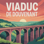 viaduc de douvenant panorama arches pierre