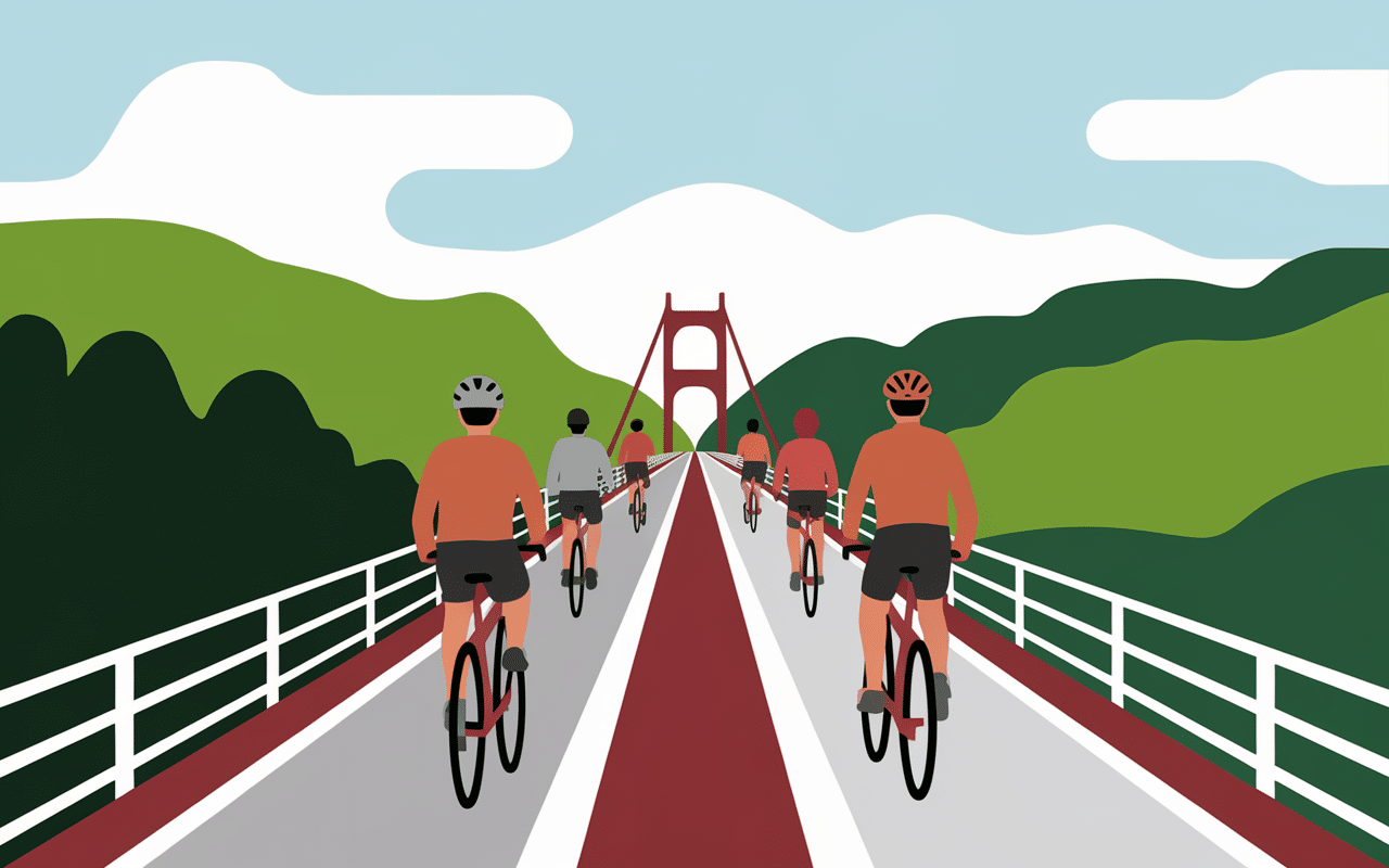 viaduc de la recoumène piétons cyclistes voie verte