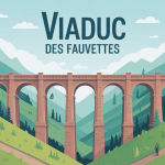 viaduc des fauvette vue générale grimpeurs sentiers