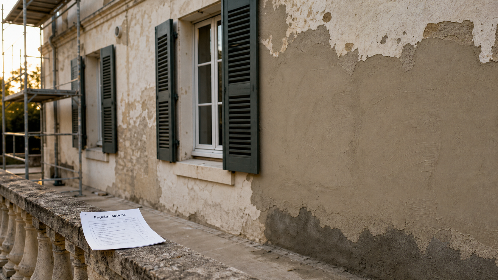 Solutions rénover ou embellir façade : enduit neuf, bardage ou parement