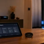 Domotique définition : thermostat et application maison intelligente